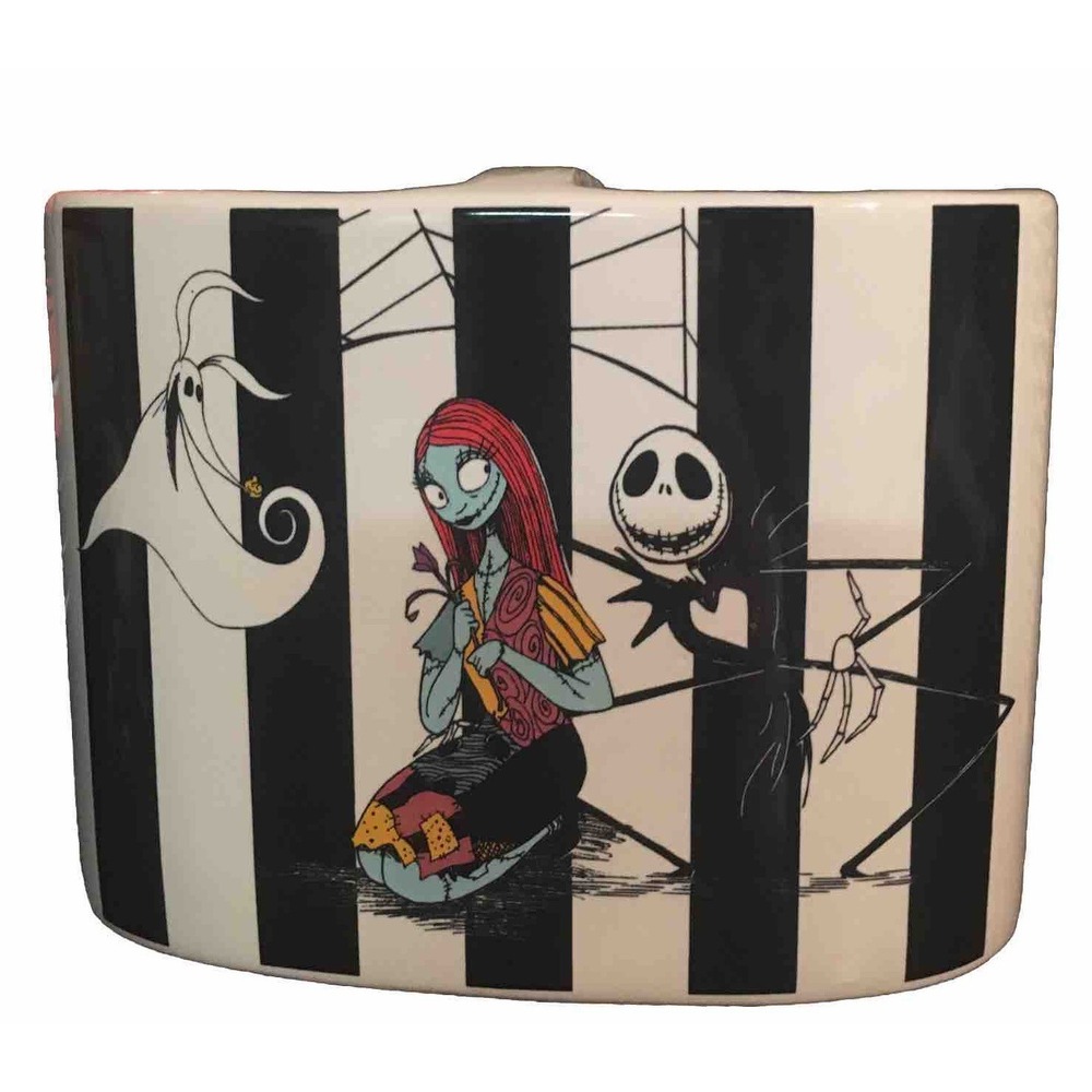 Disney Nightmare Before Christmas Toothbrush Holder  Ceramic EUC